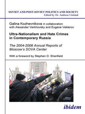 cover image of Ultra-Nationalism and Hate Crimes in Contemporary Russia